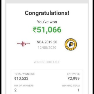 Telegram profile photo for Dream 11 GL+sl expert πͺπͺ