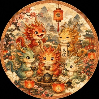 Telegram group profile photo for Дракончики🐉