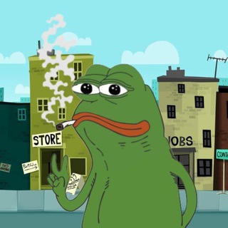 Telegram profile photo for Smoking Pepe on SOL