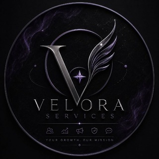 Telegram profile photo for VELORA SERVICES | خدمات مجازی ولورا