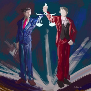 Telegram profile photo for Ace Attorney (UA Fandom)