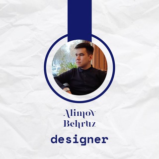 Telegram profile photo for Alimov Behruz | Grafik dizayner