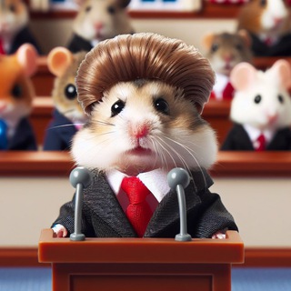 Telegram profile photo for Hamster TRUMP 🐹