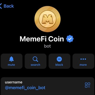 Telegram profile photo for MemeFi_uz