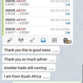 Telegram profile photo for EFP testimonials