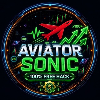 Telegram profile photo for 100% FREE AVATOR HACK 1XBET AVIATOR SONIC