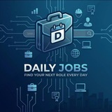 Telegram profile photo for Daily Jobs