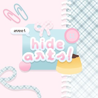 Telegram profile photo for ౨ৎ hide—arts! 🍮♡ ..