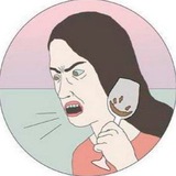 Telegram profile photo for Да, я заказала бокал говна