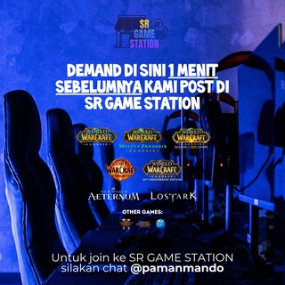 Telegram profile photo for Demand di sini 1 menit sebelumnya kami post di SR GAME STATION!