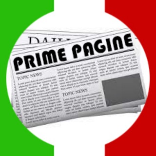 Telegram profile photo for ๐ฐ Edicola Prime Pagine Quotidiani ๐ฎ๐น