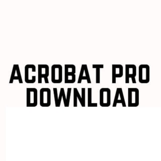 Telegram profile photo for Adobe Acrobat Pro
