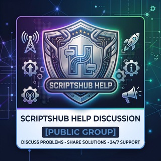 Telegram group profile photo for ScriptsHub Help