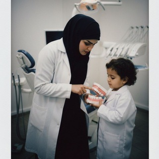 Telegram profile photo for المهندسة سجى الصافي شرح وملخصات ووزاريات كل المواد 👷♀️