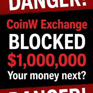 Telegram profile photo for CoinW Blocked Million