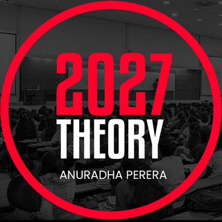 Telegram profile photo for 2027 THEORY - PHYSICS | ANURADHA PERERA
