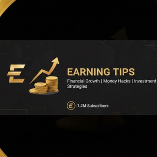 Telegram profile photo for EARNING TIPS (FREE)