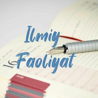 Telegram profile photo for Ilmiy faoliyat