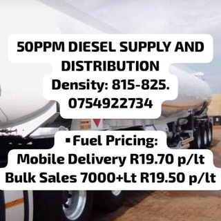 Telegram profile photo for Diesel Suppliers South Africa