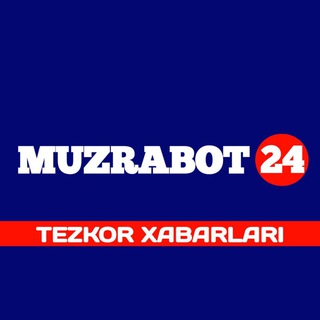 Telegram profile photo for MUZRABOT24 | TEZKOR XABARLARI