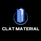 Telegram profile photo for CLAT MATERIAL