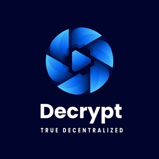 Telegram profile photo for Decrypt | Announcement
