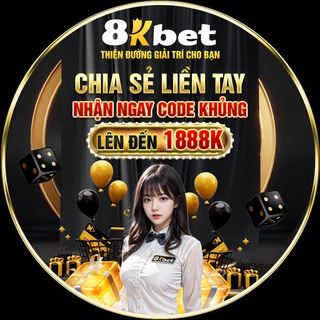 Telegram profile photo for 8KBET - SĂN CODE LÊN ĐẾN 1888K