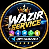 Telegram profile photo for WAZIR SERVICE π¨π