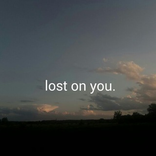 Telegram profile photo for lost on you.