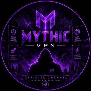 Telegram profile photo for 🔉 چنل اطلاع رسانی Mythic VPN 🟣