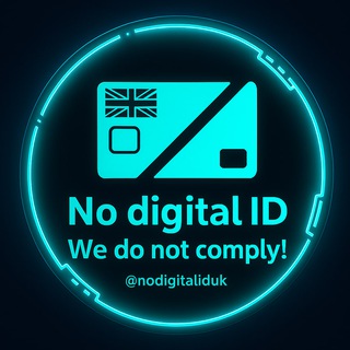 Telegram profile photo for No Digital ID