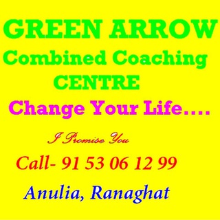Telegram profile photo for GREEN ARROW COMBINED COACHING CENTRE