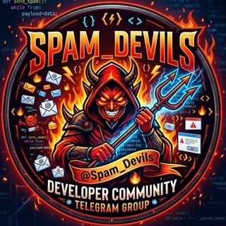 Telegram group profile photo for ДЬЯВОЛЫ СПАМА😈😈😈