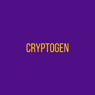 Telegram profile photo for cryptogen