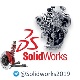 Telegram profile photo for SolidWorks