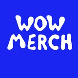 Telegram profile photo for WOW.MERCH - ВАУ.МЕРЧ МОСКВА