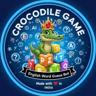 Telegram profile photo for Crocodile Game EN ๐๐ฎ๐ณ