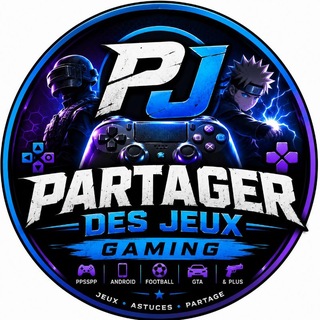 Telegram profile photo for PARTAGER DES JEUX PPSPP | GAMING⛹️ ⛹️