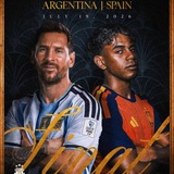 Telegram profile photo for Messi vs Yamal