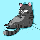 Telegram profile photo for Lazy Cat Portal