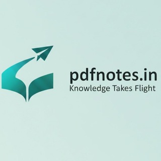 Telegram profile photo for Pdfnotes.in