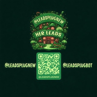 Telegram profile photo for Leadsplugnew HLE Checked leads