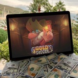 Telegram profile photo for Слот Gold Digger - играть на деньги | Промокод AVILUC501