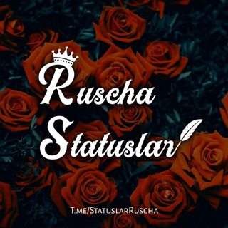 Telegram profile photo for Ruscha statuslar | Русские Статусы