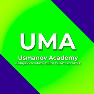 Telegram profile photo for Usmanov O'quv markazi