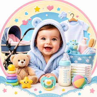 Telegram profile photo for سیسمونی روژان | فروشگاه اینترنتی لوازم سیسمونی نوزاد