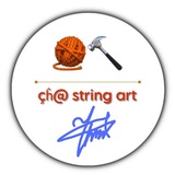 Telegram profile photo for Çĥ@ŋğ string art 🔨