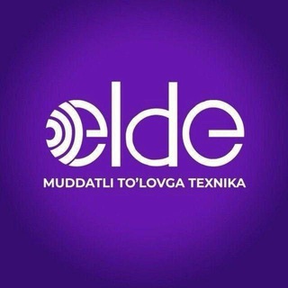 Telegram profile photo for "ELDE" savdo markazi (Qoʻrgʻontepa filiali)