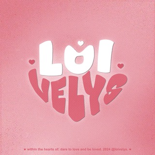 Telegram profile photo for shoot to the heart, loivelys! ♥️