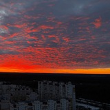 Telegram profile photo for sunset.